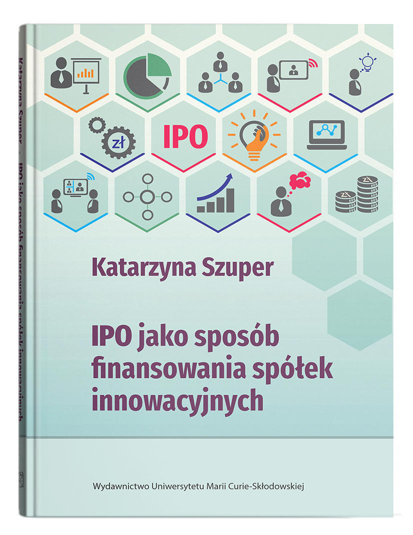 Okładka: IPO jako sposób finansowania spółek innowacyjnych